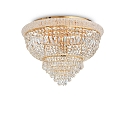 Plafondarmatuur DUBAI 24-vlams E14 IP20, messing