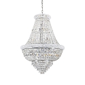 Pendelarmatuur DUBAI 24-vlams E14 IP20, chroom