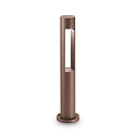 Outdoor floor luminaire ACQUA, IP44, height 60cm, G9 max. 15W, coffee brown
