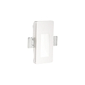 Wandinbouwarmatuur WALKY-2 overschilderbaar IP20, wit