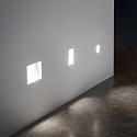 Ideal Lux Wandinbouwarmatuur WALKY-2 overschilderbaar IP20, wit