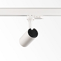 Ideal Lux 3-fase spot FOX 8W SMALL / ON-OFF 830 instelbaar, on/off IP20, wit mat 