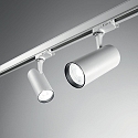 Ideal Lux 3-fase spot FOX 15W MEDIUM / ON-OFF 830 instelbaar, on/off IP20, wit mat 
