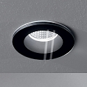 Ideal Lux ceiling recessed luminaire ROOM-65 round IP65, black