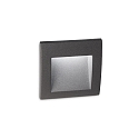 Wandinbouwarmatuur WIRE FI D9 down, asymmetrisch, schakelbaar IP65, antraciet 