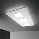 Ideal Lux Plafondarmatuur RELAX 90 IP20, wit dimbaar