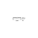 Ideal Lux Lineair licht THOR 100 IP65, antraciet 40W 4850lm 3000K 100cm