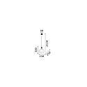 Ideal Lux Pendelarmatuur LORD instelbaar E27 IP20, rookkleuren