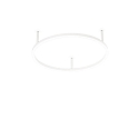 LED ceiling luminaire ORACLE SLIM, � 50cm, 30W 3000K 2350lm, white / opal