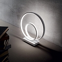 Ideal Lux Tafelarmatuur OZ TL ON-OFF rond, met schakelaar IP20, wit mat 