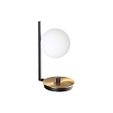 table lamp BIRDS TL1 1 flame, with switch G9 IP20, black matt 