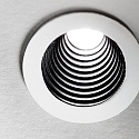 Ideal Lux Plafondinbouwarmatuur ONE 25 rond IP20, wit