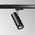 Ideal Lux 3-fase spot EOS 15W ON-OFF cilindrisch, instelbaar, on/off IP20, zwart mat 