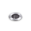 Vloerinbouwarmatuur TAURUS PT D10 ACCENT ROUND 1-voudig, draaibaar, toegankelijk, schakelbaar IP67, staal 