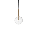pendant luminaire EQUINOXE SP1 G4 IP20, brass