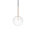pendant luminaire EQUINOXE SP1 G4 IP20, brass