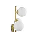 Ideal Lux Wandarmatuur PERLAGE 3-vlams, met schakelaar G9 IP20, messing