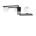 ceiling luminaire ANGOLO PL3 3 flames G9 IP20, black