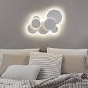 Ideal Lux Plafondarmatuur CLOUD 74 IP20, wit
