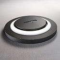 Ideal Lux Plafondarmatuur FLY PL LED LED IP40, gepoedercoat, zwart