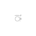 Plafondarmatuur FLY PL LED LED IP40