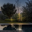 Ideal Lux path light JEDI PT LED 160.5CM square, switchable IP65, black matt 