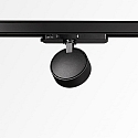 3-fase spot POV TRACK LED rond, met adapter LED IP20, zwart