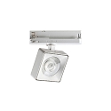 3-fase spot POV TRACK LED vierkant, met adapter LED IP20, wit