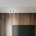 Ideal Lux Plafondarmatuur DOT PL LED LED IP20, zwart