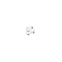 Ideal Lux Plafondarmatuur DOT PL LED LED IP20, wit