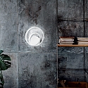 Ideal Lux Wandarmatuur OZ AP DALI/PUSH rond, DALI aanstuurbaar IP20, wit mat dimbaar