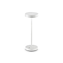 Tafellamp op batterijen TOFFEE IP54, wit dimbaar