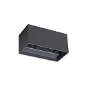 outdoor wall luminaire ATOM UP/DOWN IP54, anthracite 