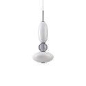 pendant luminaire LUMIERE IP20, white 