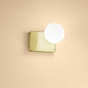 Ideal Lux Wandarmatuur PENTA G9 IP20, goud dimbaar