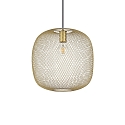 Pendelarmatuur NET 3 E27 IP20, goud dimbaar