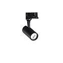 3-phase spot FOX 8W SMALL / ON-OFF 840 adjustable, on/off IP20, black matt 
