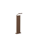 bollard lamp STYLE 50 led IP54, coffee brown 