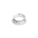 Inbouwbehuizing ZEUS rond, wit