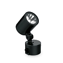 Vloerarmatuur O-ZONE SMALL kantelbaar IP66, zwart 