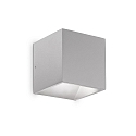 Wandarmatuur voor buitenshuis RUBIK UP/DOWN IP54, grijs 