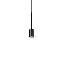 Pendelarmatuur ARCHIMEDE cilindrisch IP20, zwart 