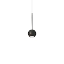 Pendelarmatuur ARCHIMEDE baalvormig IP20, zwart 