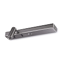 wall luminaire BONNE NUIT-1 with switch IP20, nickel 