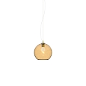 Pendelarmatuur NEMO D20 E27 IP20, amber 