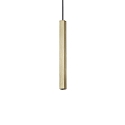 Pendelarmatuur ULTRATHIN D040 ON-OFF hoekig IP20, messing 