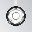 Ideal Lux 3-fase spot FOX 25W BIG / ON-OFF 927 instelbaar, schakelbaar IP20, wit mat 