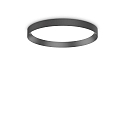 Plafondarmatuur FLY PL D45 IP40, zwart 