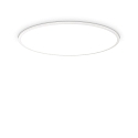 Plafondarmatuur FLY SLIM PL D90 IP40, wit 
