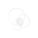 Plafondarmatuur FRAME CERCHIO IP20, wit 